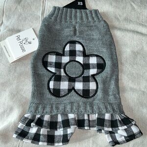 Pet Posse Floral Sweater Dress (XS)